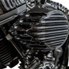 Arlen Ness - Black Rough Craft Air Cleaner Kit fits '24-'25 Harley M8 Gen 2 FLHX/​FLHXU/​FLTRX/​FLTRXSTSE, '23-'25 FLHXSE/​FLTRXSE, '25 Softail Models