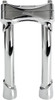 Biltwell - 6414-105-08 - Murdock O/S Risers - Pullback - 8" - Chrome