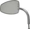 Biltwell - 6504-400-531 - Mirror - Utility - Side View - Teardrop - Perch - Chrome - Each