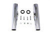 V-Twin Mfg - 39MM Chrome Fork Shroud Set fits '04-Up XL Models