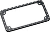 Covingtons - C1265-B - Frame - License Plate Machined Diamond-Edge - Black