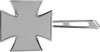 Emgo - 20-34862A - Mirror - Side View - Maltese Cross - Split Stem - Left - Bolt-On - Each