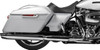 Drag Specialties Seats - Solo Front Seat - Double Diamond - Black Stitch - w/ Backrest Option - FL '08-'23