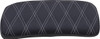 Drag Specialties Seats - Chopped Tour-Pak Pad - Double Diamond - Black/Silver