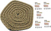 Did - 530VX3G25FT - 530 VX3 - Chain - Gold - 25 Feet
