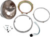 Emgo - 66-65040 - 7" Side Mount Headlamp Shell - Chrome