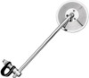 Emgo - 20-06810 - Mirror - Side View - Round - 10" Stem - Chrome - Each - Universal