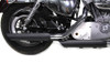 V-Twin - Slash Muffler Set - Black fits '04-Up XL Models