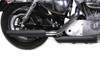 V-Twin - Slash Muffler Set - Black fits '04-'13 XL Models