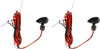 Custom Dynamics - CD-MICRO-R-B - Micro Turn Signals - Red -Black