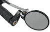 Joker Machine - 09-302B - Mirror - Cafe Racer - Side View - Round - Black - 2-1/4"