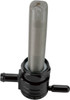 Golan Products - 76-312S-BLK - "Click-Slick" Fuel Petcock - Straight - Black - 22mm