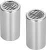 Figurati Designs - FD72-DC-2545-SS - Docking Covers - American Flag - Green Line - Long - Silver