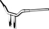 La Choppers - LA-7343-10 - One-Piece Kage Fighter Handlebar - 10" x 1-1/2" - Chrome