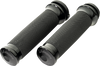 La Choppers - LA-7493-00B - County Line Grips - TBW - Black