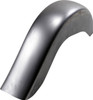 Klock Werks - KWF-02-0401 - Benchmark 4" Stretched Rear Fender - Smooth - Steel - For Custom Application