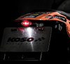 Koso North America - HB034000 - LED Taillight - Red Lens