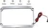 Klock Werks - KWS-01-0088-C - License Plate Frame - LED - Chrome
