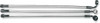 Magnum Shielding - 37233 - Brake Line - 10 mm-90° - 33" - Sterling Chromite II