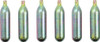 Moose Offroad - 0363-0061 - Cartridge - 16 Gauge Non Thread - CO2