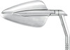 Performance Machine (Pm) - 0064-2032-CH - Mirror - Vision - Arrow XL - Side View - Triangle - Chrome - Left/Right