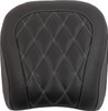 Mustang - 88511GM - Wide Tripper™ Seat - Passenger - Gun Metal Stitching - FLT/FLH '23-'25