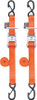 Powertye Mfg. - 30579-S - Ratchet Tie-Downs - 1-1/2" x 6-1/2' - Orange