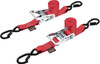 Powertye Mfg. - 30571-S - Ratchet Tie-Downs - 1-1/2" x 6-1/2' - Red Powertye Mfg. - 30571-S - Ratchet Tie-Downs - 1-1/2" x 6-1/2' - Red
