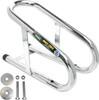 Pingel - WC-35H - Wheel Chock - Permanent - Chrome - 3-1/2"
