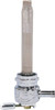 Pingel - 4311-CF - Round Fuel Valve - Flamed Chrome - 22 mm