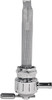 Pingel - 6311-CG - Round Fuel Valve - Grooved Chrome - 22 mm