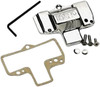 Mikuni - KHS-029 - Carburetor Top Cover with Logo - Chrome