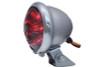 V-Twin LED Tail Light - Chrome w/ Smoked Lens