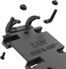 Ram Mounts - RAM-HOL-PD4-462B - Phone Holder - Quick Grip™ - Vibe Safe - Ball Ram Mounts - RAM-HOL-PD4-462B - Phone Holder - Quick Grip™ - Vibe Safe - Ball