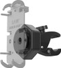 Ram Mounts - RAP-400-462NPT - Tough-Claw™ Small Clamp Base with Vibe-Safe™ Adapter - 5/8"-1-1/2"