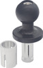 Ridepower - RPSTEMMOUNTADPT - Ball Mount Adapter Mount - Stem Mount