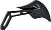 Pro-One Perf.Mfg. - 102300AB - Mirror - Weekend Warrior - Side View - Cut-Out/Flame Head - Oblong - Black - Left