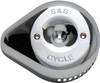 S&S Cycle - 170-0532 - Air Cleaner Cover - Slasher - Chrome