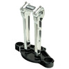 Slyfox - SF-1001-10-R - Handlebar Riser Kit - Straight - 1" Clamping - 10" Rise - Raw
