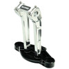 Slyfox - SF-1002-10-R - Handlebar Riser Kit - Pullback - 1" Clamping - 10" Rise - Raw