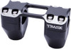Trask - TM-8601-2RC - Assault Handlebar Risers - 2" x 1-1/4" - Black