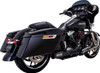 Vance & Hines - 47321-22 - 2-into-1 High Output PCX™ Exhaust System - Black - Touring