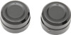 Drag Specialties - 02140831 - Axle Caps - Front - Black - Pair