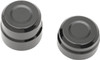 Drag Specialties - 02140833 - Axle Caps - Rear - Black - Pair