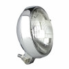 Motorcycle Supply Co. - Slim 5" Chrome Headlight - Clear Lens