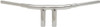 Drag Specialties - 06014306 - Handlebar - "Big" Buffalo - T-Bar - 5" - Chrome