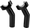 Drag Specialties - 06020414 - Forged Aluminum Handlebar Risers - Pullback - 4-1/2" - Black