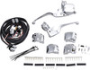 Drag Specialties - 06100529 - Handlebar Control Kit with Mechanical Clutch - 11/16" Master Cylinder - '96 - '11