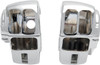 Drag Specialties - 06160090 - Handlebar Switch Housing Kit - Radio - Chrome
