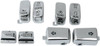 Drag Specialties - 06160129 - Switch Cap Kit - Audio - Chrome